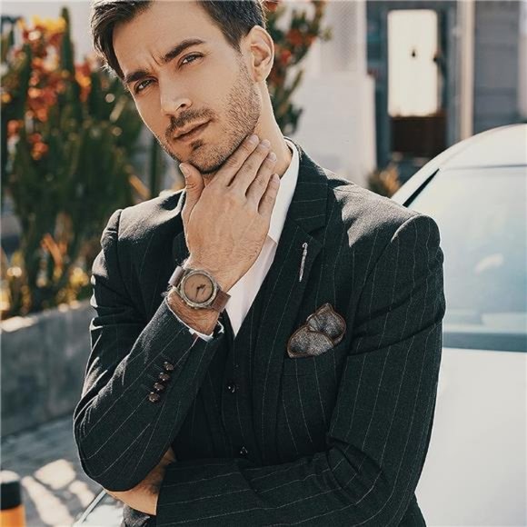 Men Watch Set, Watch for Men, Men Valentines Day Gifts Watch, Mens Gift Set - Picture 4 of 6